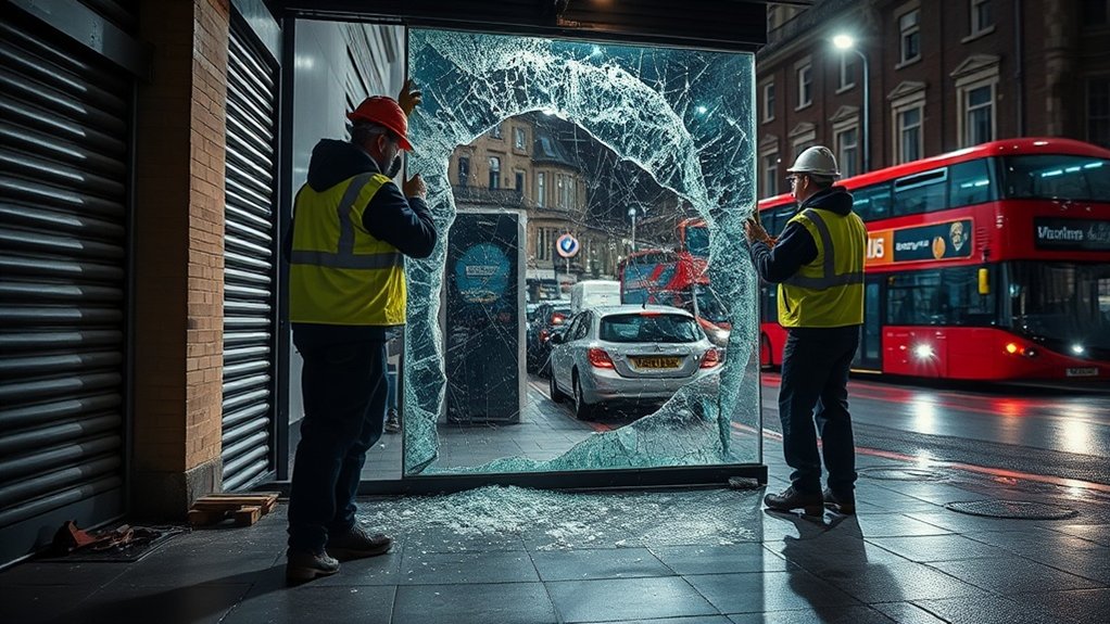 Emergency Shop Front Repair Paddington