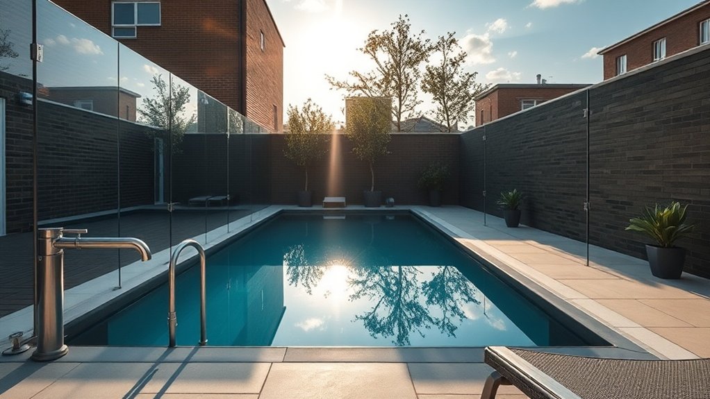 Pool Glass Fencing Paddington