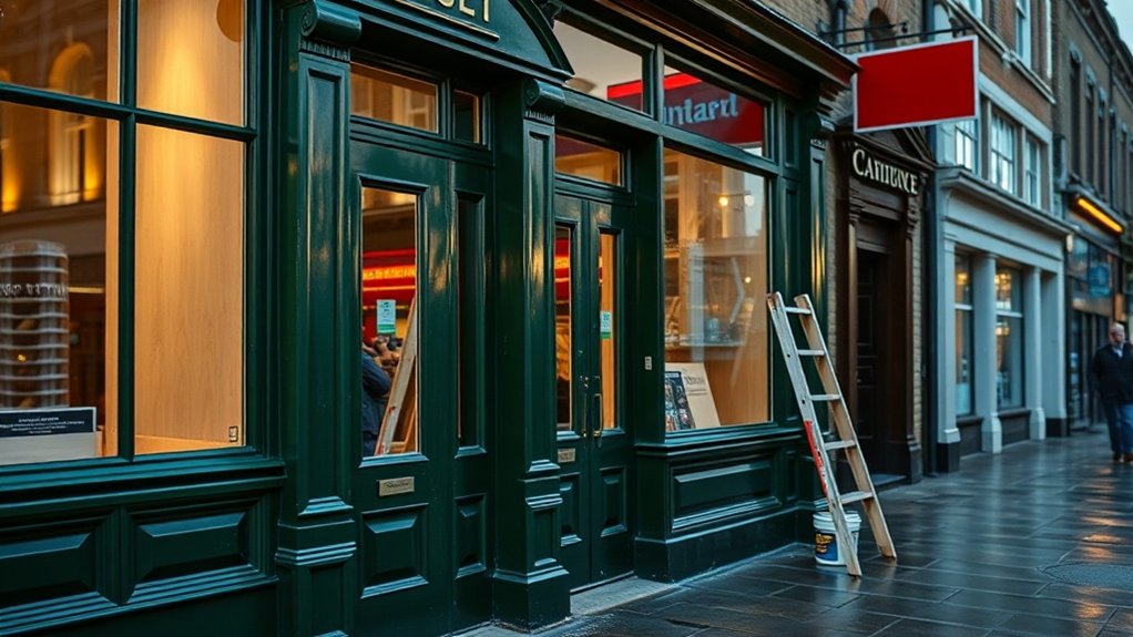 Shop Front Repair Paddington